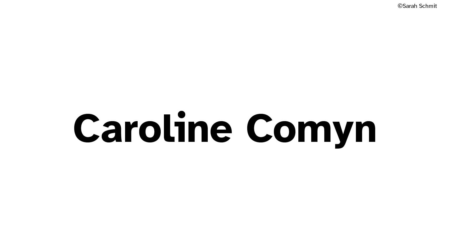 Caroline Comyn