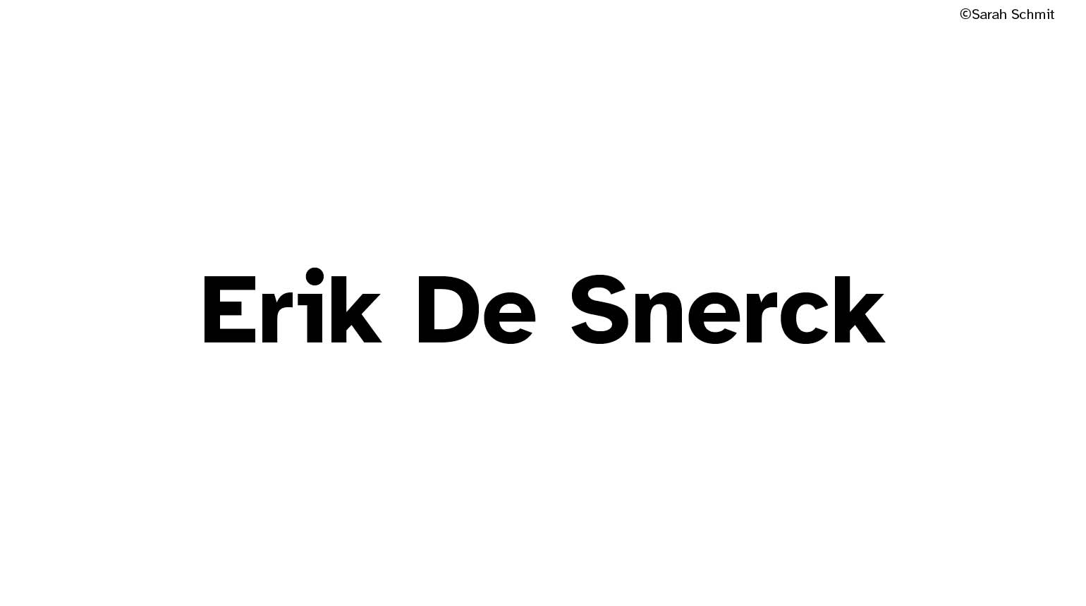 Erik De Snerck